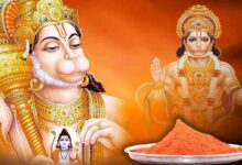 Worship of lord hanuman and the significance of vermilion