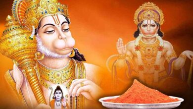 Worship of lord hanuman and the significance of vermilion